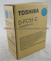 TOSHIBA D-FC31-C DEVELOPER CYAN